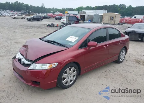 2010 Honda Civic Lx из США, поврежденный, VIN 19XFA1F51AE076254
